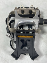Load image into Gallery viewer, VP-790L VP-339S Vintage Bicycle Pedals Toe Clips Straps Reflectors Pair