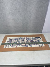 Load image into Gallery viewer, Peter 1983 School Life Cartoon Print Signed Vintage Matted 30” Pre Owned