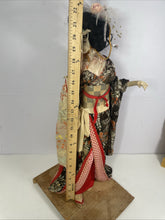 Load image into Gallery viewer, Vintage KYUGETSU Waka-Shu Yamaha Japanese Samurai Doll 22” *Needs Restoration