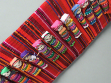 Load image into Gallery viewer, Handmade Mexican Worry Doll Cross-Body Bag Clutch Handbag Purse