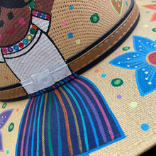 Load image into Gallery viewer, Handmade Mexican Sombrero Hat - Hand Painted Yute - Artesanal