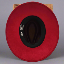 Load image into Gallery viewer, Hand Painted Mexican Hat - Painted Mexican Sombrero Hat - Painted Mexican Cowgirl Hat - Painted Panama Hat - Sombrero Pintado - Cowboy Hat