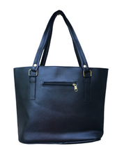 Load image into Gallery viewer, Hand Painted Mexican Tote Bag Purse Handbag - Synthetic Vegan Leather Bag