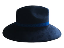 Load image into Gallery viewer, Handmade Mexican Mexican Sombrero Hat - Hand Painted Faux Suede - Artesanal