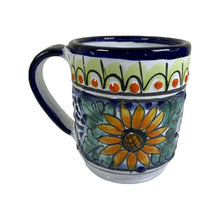 Load image into Gallery viewer, Handmade Mexican Talavera Pottery Ceramic Mug - 12oz