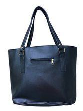 Load image into Gallery viewer, Hand Painted Mexican Tote Bag Purse Handbag - Synthetic Vegan Leather Bag