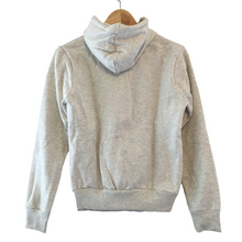 Load image into Gallery viewer, Women's Gray Floral Embroidered Mexican Sweatshirt