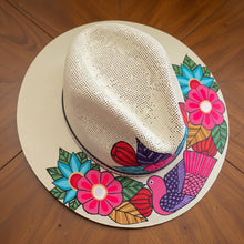 Load image into Gallery viewer, Handmade Mexican Mexican Sombrero Hat - Hand Painted Yute - Artesanal