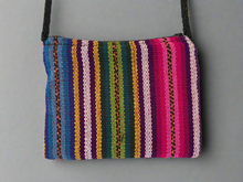 Load image into Gallery viewer, Handmade Mexican Worry Doll Coin Change Purse Bag