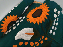 Load image into Gallery viewer, Handmade Mexican Hand Embroidered Sunflower Table Runner - Camino de Mesa