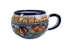 Load image into Gallery viewer, Handmade Mexican Talavera Pottery Ceramic Mug - 14oz