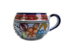 Load image into Gallery viewer, Handmade Mexican Talavera Pottery Ceramic Mug - 14oz
