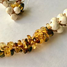 Load image into Gallery viewer, Women's Mexican Amber Necklace & Earring Set - Mexican Amber Jewelry - Amber Necklace - Amber Earrings - Mexican Necklace - Gift for Her