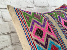 Load image into Gallery viewer, Handmade Hand Embroidered Mexican Pillow Cover - Mexican Home Decor
