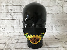 Load image into Gallery viewer, Handmade Face Mask - Fabric Face Mask - Mexican Face Mask - Mexican Embroidered Face Mask - Cubrebocas de Tela - Topabocas de Tela