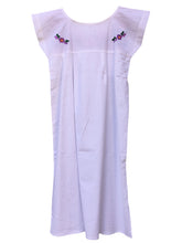Load image into Gallery viewer, Handmade Women's Floral Embroidered Mexican Dress - Midi Dress - Size Medium