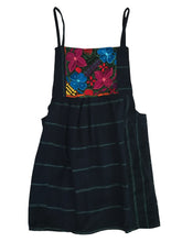 Load image into Gallery viewer, Handmade Women's Floral Embroidered Mexican Dress - Size Small