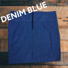 Load image into Gallery viewer, Handmade Mexican Embroidered Skirt - Short Floral Mexican Pencil Skirt