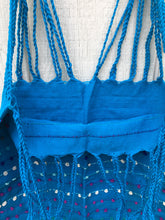 Load image into Gallery viewer, Handmade Hand Woven Cotton Rainbow Striped Mexican Tote Bag - Bolsa Telar Rayas