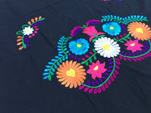 Load image into Gallery viewer, Handmade Mexican Embroidered Skirt - Short Floral Mexican Pencil Skirt