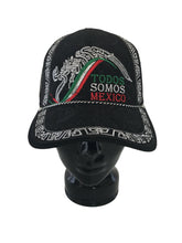 Load image into Gallery viewer, Embroidered Mexican Charro Trucker Hat - Baseball Cap - Gorra Vaquera