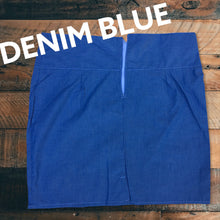 Load image into Gallery viewer, Handmade Mexican Embroidered Skirt - Short Floral Mexican Pencil Skirt