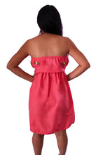 Load image into Gallery viewer, Handmade Women's Strapless Embroidered Mexican Dress - Size Medium