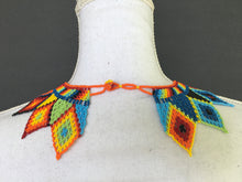 Load image into Gallery viewer, Handmade Mexican Huichol Bead Necklace - Huichol Folk Art Jewelry