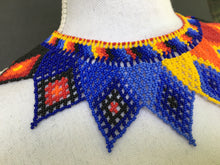 Load image into Gallery viewer, Handmade Mexican Huichol Bead Necklace - Huichol Folk Art Jewelry
