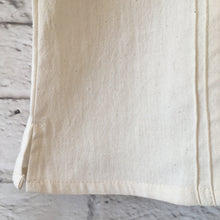 Load image into Gallery viewer, Handmade Men's Off White Mexican Guayabera Shirt - Sizes: Small, Medium, Large & XL - Handmade in Chiapas, Mexico - Men's Mexican Clothing