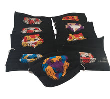Load image into Gallery viewer, 10 Pack of Handmade Embroidered Mexican Fabric Face Masks