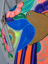 Load image into Gallery viewer, Hand Painted Mexican Tote Bag Purse Handbag