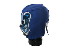 Load image into Gallery viewer, Handmade Mexican Blue Panther Lucha Libre Mask - Youth Kids Size