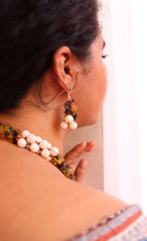 Load image into Gallery viewer, Women's Mexican Amber Necklace & Earring Set - Mexican Amber Jewelry - Amber Necklace - Amber Earrings - Mexican Necklace - Gift for Her