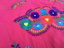 Load image into Gallery viewer, Handmade Mexican Embroidered Skirt - Short Floral Mexican Pencil Skirt