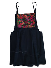Load image into Gallery viewer, Handmade Women's Floral Embroidered Mexican Dress - Size Small