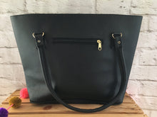 Load image into Gallery viewer, Hand Painted Floral Mexican Purse Handbag - Vegan Cruelty Free Mexican Tote Bag - Bolsa Pintada Mexicana - Artesanias Mexicanas