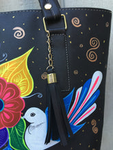 Load image into Gallery viewer, Hand Painted Mexican Tote Bag Purse Handbag