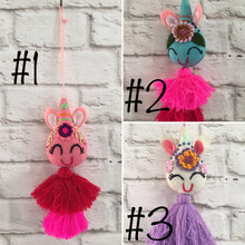 Load image into Gallery viewer, Handmade Mexican Unicorn Pom Pom Tassel - Pompones Mexicanos