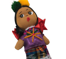 Load image into Gallery viewer, Handmade 10" Mexican Rag Doll - Chiapas Mexico Doll - Muñeca Mexicana