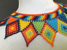 Load image into Gallery viewer, Handmade Mexican Huichol Bead Necklace - Huichol Folk Art Jewelry