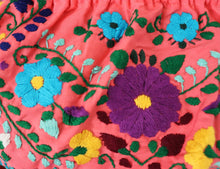 Load image into Gallery viewer, Handmade Women's Strapless Embroidered Mexican Dress - Size Medium