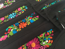 Load image into Gallery viewer, 10 Pack of Handmade Embroidered Mexican Fabric Face Masks