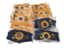 Load image into Gallery viewer, 10 Pack of Handmade Embroidered Mexican Fabric Face Masks