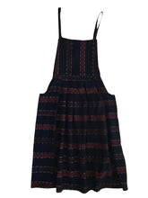 Load image into Gallery viewer, Handmade Women's Floral Embroidered Mexican Dress - Size Small