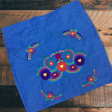 Load image into Gallery viewer, Handmade Mexican Embroidered Skirt - Short Floral Mexican Pencil Skirt