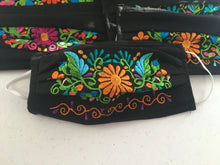 Load image into Gallery viewer, 10 Pack of Handmade Embroidered Mexican Fabric Face Masks