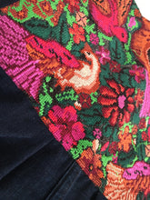 Load image into Gallery viewer, Handmade Women's Floral Embroidered Mexican Dress - Size Small