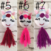 Load image into Gallery viewer, Handmade Mexican Unicorn Pom Pom Tassel - Pompones Mexicanos