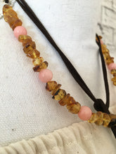 Load image into Gallery viewer, Women's Mexican Amber Necklace - Amber Necklace - Women's Necklace - Amber Jewelry - Bohemian Necklace - Bohemian Jewelry - Gift for Her